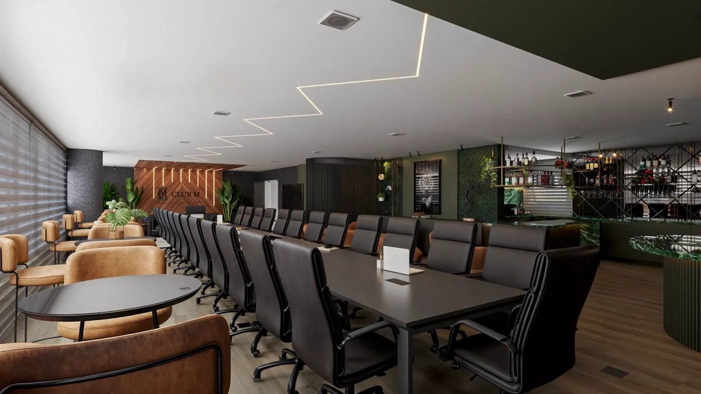 Club M Brasil · Sala de reunião